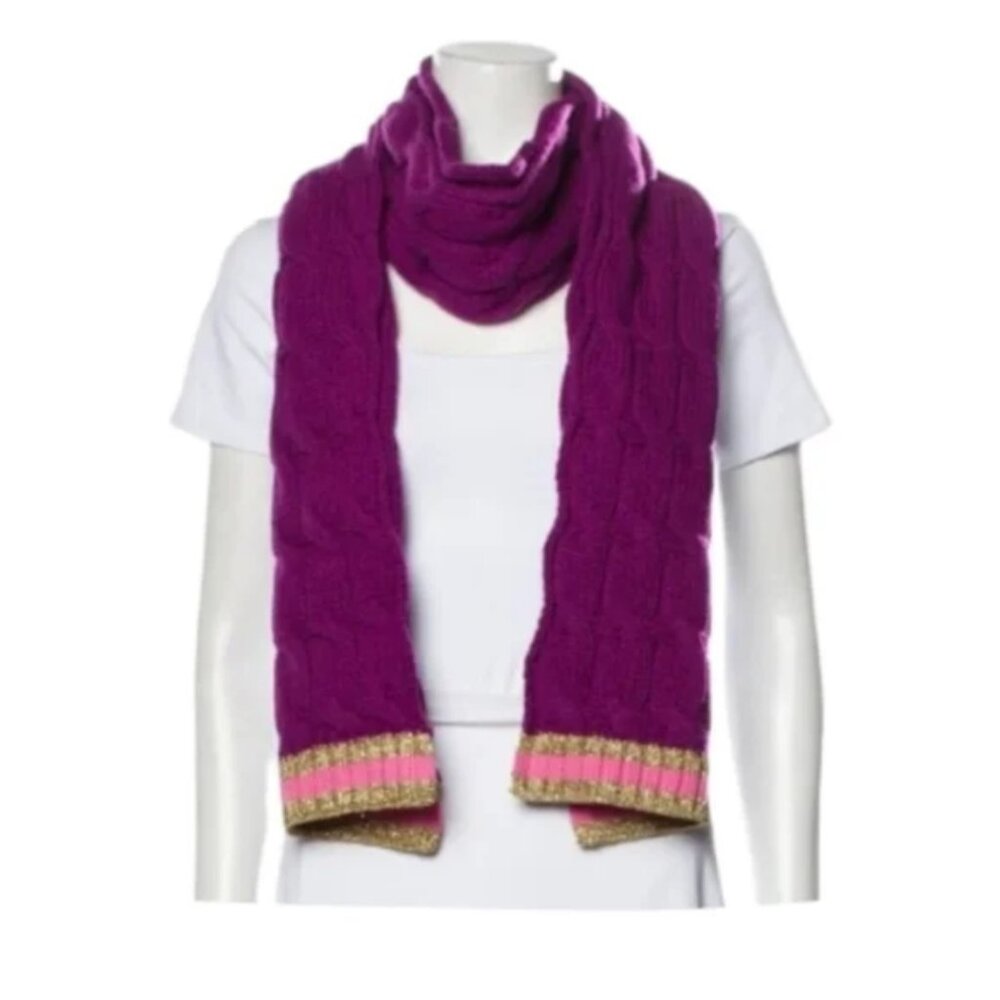Gucci Cable Knit Scarf